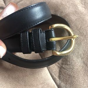 Coach Black Women’s Leather Belt